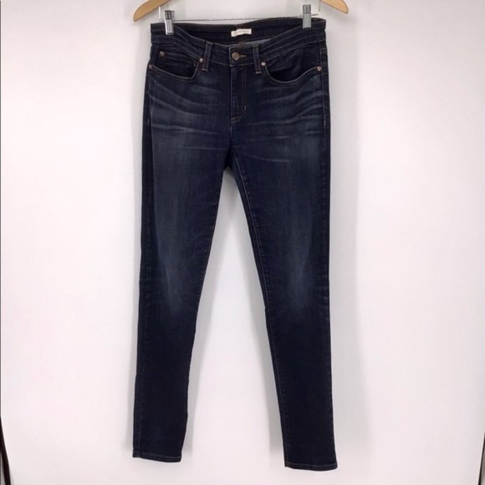 Eileen Fisher System Organic Cotton Dark Wash Skinny Jean Size 6 - Picture 9 of 13